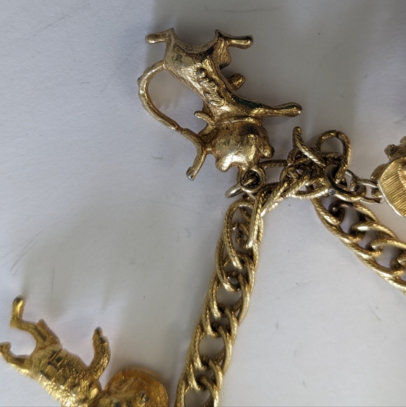 VTG 60'S KELLOGG'S RICE CRISPY ELVES, TONY THE TIGER & OGG CAVEMAN GOLD TONE - Picture 8 of 11